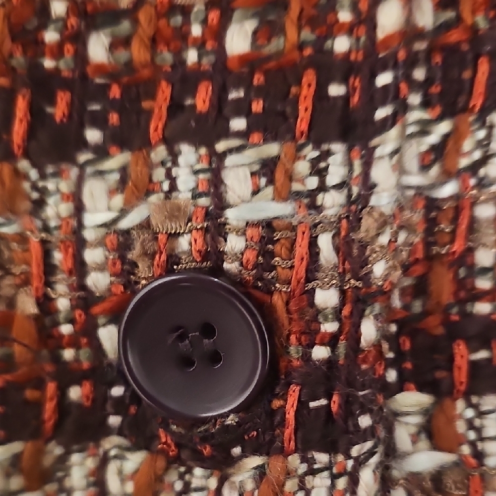 VINTAGE Multicolor tweed Blazer - Picture 4 of 6